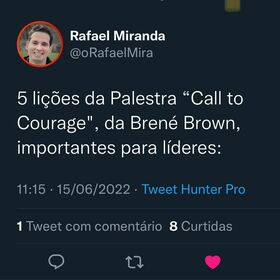 5 lições da palestra “O Chamado à Coragem”, importantes para líderes